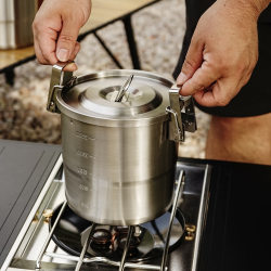 CLS outdoor 304 stainless steel pot camping and picnic equipment full set of cooking utensils camping set portable hanging pot cooking CLS outdoor 304 stainless steel pot camping and picnic equipment full set of cooking utensils camping set portable hanging pot cooking