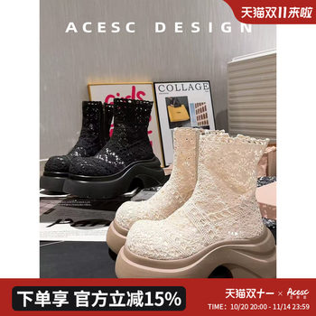 2025 summer breathable sandals for women's literary and casual internet celebrity street comfortable sandals small thick-soled Roman shoes trendy 2025 summer breathable sandals for women's literary and casual internet celebrity street comfortable sandals small thick-soled Roman shoes trendy