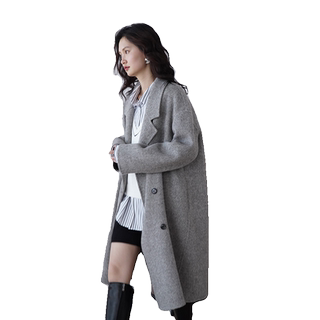 High-end double-sided woolen coat Jia Julie Korean style High-end double-sided woolen coat Jia Julie Korean style