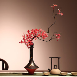 Artificial Green Plants Welcoming Pine and Maple Leaf Landscape Vase Set with Fake Flowers Decoration Pine Needles Thuja Branches Fake Flower Arrangement Artificial Green Plants Welcoming Pine and Maple Leaf Landscape Vase Set with Fake Flowers Decoration Pine Needles Thuja Branches Fake Flower Arrangement