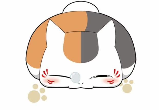 夏目友人帐猫咪老师卫衣服动漫t恤短袖连帽衫cos先生娘口三三外套