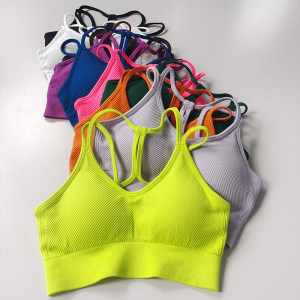 Fitness thin belt beauty back bra girl suspender thread sports running back gathered breathable sweat absorption yoga clothing
 Fitness thin belt beauty back bra girl suspender thread sports running back gathered breathable sweat absorption yoga clothing