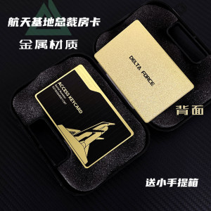 Delta Action Peripheral Metal Key Card President Living Room King Manager Room Card Model Gift Box Pack Delta Action Peripheral Metal Key Card President Living Room King Manager Room Card Model Gift Box Pack