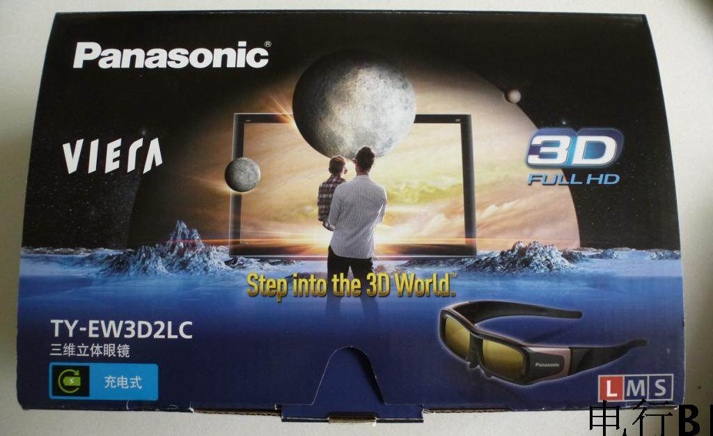 Очки 3D panasonic/松下3d眼镜ty-ew3d2 ew3d2lc代ew3d3mc 大量现货送礼