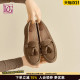 Retro British style loafers for women 2025 new autumn slip-on flat-soled beanie shoes 
Retro British style loafers for women 2025 new autumn slip-on flat-soled beanie shoes