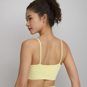 Integrated fixed chest pad sports suspender for women gathering without steel rings and fitting with breasts and yoga outside wearing bra underwear 
Integrated fixed chest pad sports suspender for women gathering without steel rings and fitting with breasts and yoga outside wearing bra underwear
