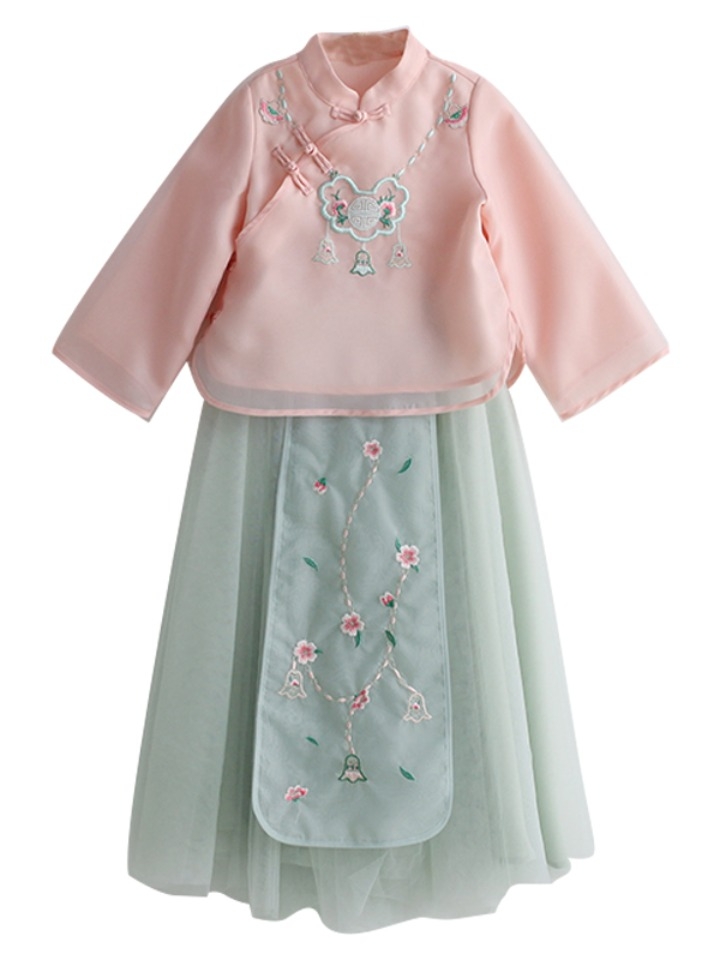 楠衫 女童古装汉服 楠衫 女童古装汉服