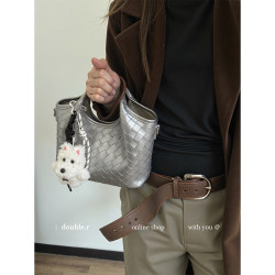 DOUBLE.R Xiaorui beautiful bag niche portable crossbody bag DOUBLE.R Xiaorui beautiful bag niche portable crossbody bag
