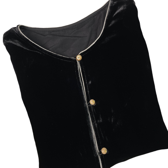 Gui full score mulberry silk heavy industry embroidery handmade beaded velvet autumn temperament elegant round neck long sleeve jacket 58575
Gui full score mulberry silk heavy industry embroidery handmade beaded velvet autumn temperament elegant round neck long sleeve jacket 58575