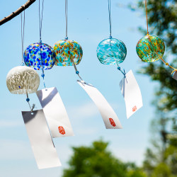 Japanese-Style Thickened Glass Wind Chimes, Handmade Japanese-Style Gift Pendants, Cute Small Ornaments, Fresh Bedroom Balcony Hanging Decorations, Trendy Japanese-Style Thickened Glass Wind Chimes, Handmade Japanese-Style Gift Pendants, Cute Small Ornaments, Fresh Bedroom Balcony Hanging Decorations, Trendy