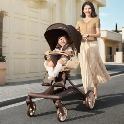Baby Good V9Max Large-Wheel Stroller, a Great Tool for Walking with Babies, Can Sit and Lie Down, Two-Way Baby Stroller, Foldable High-View Stroller Baby Good V9Max Large-Wheel Stroller, a Great Tool for Walking with Babies, Can Sit and Lie Down, Two-Way Baby Stroller, Foldable High-View Stroller