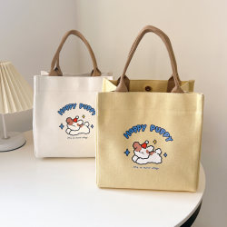 Triumph Canvas Bag Women's Bag Handbag Small Square Bag Bento Bag Mommy Bag Canvas Bag Custom Printing Logo Triumph Canvas Bag Women's Bag Handbag Small Square Bag Bento Bag Mommy Bag Canvas Bag Custom Printing Logo