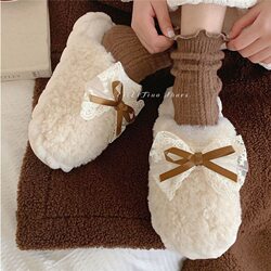 Spot cotton slippers for women's home use in autumn and winter, indoor warm home shoes, couple slippers, winter home shoes manufacturers Spot cotton slippers for women's home use in autumn and winter, indoor warm home shoes, couple slippers, winter home shoes manufacturers