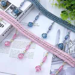 9 cm curtain bead lace pendant accessories curtain head window curtain decoration bead edge small pineapple bead 11.5 meters 9 cm curtain bead lace pendant accessories curtain head window curtain decoration bead edge small pineapple bead 11.5 meters