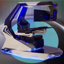 Zero gravity space capsule computer cockpit integrated e-sports table and chairs home computer seats comfortable and long-term sitting game warehouse Zero gravity space capsule computer cockpit integrated e-sports table and chairs home computer seats comfortable and long-term sitting game warehouse