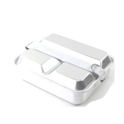 Hot Selling Camping Portable Square Lunch Box Outdoor Cooking Set Stainless Steel 304 Lunch Box Individual Tableware Hot Selling Camping Portable Square Lunch Box Outdoor Cooking Set Stainless Steel 304 Lunch Box Individual Tableware