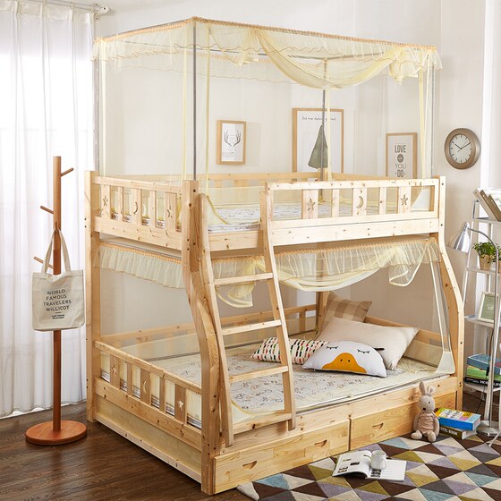 Children's mother and child bed trapezoidal bunk bed mosquito net 1.2 meters yurt mother and child bed 1.35m 1.5 pattern text
Children's mother and child bed trapezoidal bunk bed mosquito net 1.2 meters yurt mother and child bed 1.35m 1.5 pattern text