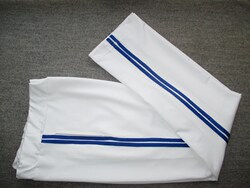New spring and summer white parallel bar girls student trousers New spring and summer white parallel bar girls student trousers