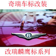 奇瑞改装车标 瑞麒r标 qq3 a1 比亚迪fo汽车标志改装专用金高清图片