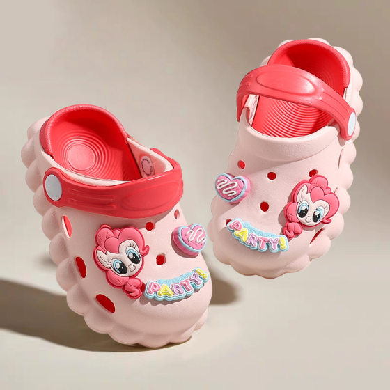 Little Pony 2-9 year old children's hole shoes home outdoor anti-slip beach shoes girl baby cartoon sandals
Little Pony 2-9 year old children's hole shoes home outdoor anti-slip beach shoes girl baby cartoon sandals