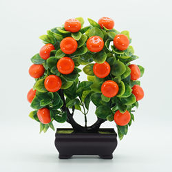 Simulated Flower Potted Plant Decoration, Simulated Fruit Bonsai, Living Room Fake Flower Ornaments, Desktop Decorations, Plastic Flowers Simulated Flower Potted Plant Decoration, Simulated Fruit Bonsai, Living Room Fake Flower Ornaments, Desktop Decorations, Plastic Flowers