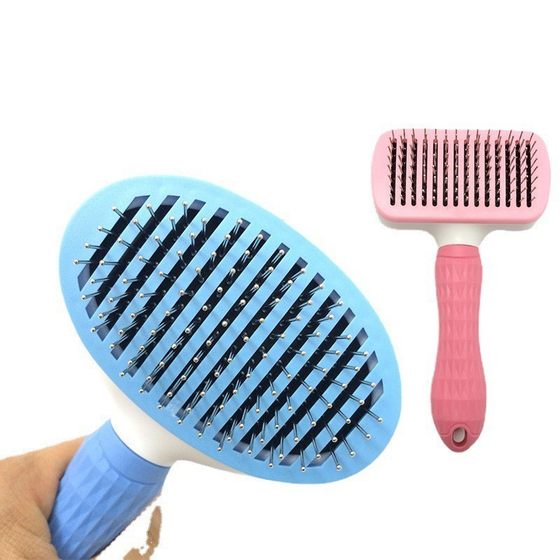 Pet automatic hair removal comb cleaning beauty needle comb dog comb hair cat dog hair brush supplies
Pet automatic hair removal comb cleaning beauty needle comb dog comb hair cat dog hair brush supplies