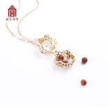 There is no rhyme in the fragrance of Taobao in the Forbidden City. I don't know the cold in the Qing Dynasty - plum blossom style hollow fragrance Pendant