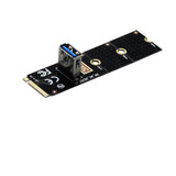 Diewu ngff to PCI-E adapter motherboard M2 slot port to PCIe expansion graphics adapter