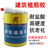 Reinforced concrete bridge reinforcement resin glue barrel H