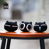 Luo Xiaohei cartoon 9cm Plush Doll Toy ornament cartoon Doll Plush Doll multiple concessions