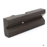 FK African 1001 carpenter's plane Korean ebony angle plane chamfer plane 45 degree angle plane small wood plane