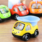 Children Q cartoon engineering car toy Mini engineering car excavator toy Huili car toy