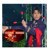 Super magician Li Zebang rose one change three roses one point three stage rose magic props