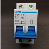 Chnt Chint miniature circuit breaker dz47-60 household air switch 2p 16A 32A 50A