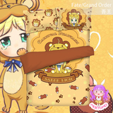Cute friend fate grand order FGO king lion saber bedclothes quilt cover