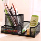 Square pen holder multi specification creative office multi function pen holder household durable small fresh space saving