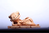 The magic child of yabaimu Nezha comes to the world to decorate solid wood exquisite gift