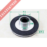 Dzsdz sdz80 tower crane trolley electromagnetic brake pad ydej100 112 132 motor brake disc