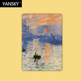 Sunrise impression Apple's new iPad 7 air 3 protector 9.7 pen slot flat Mini 5 / 4 silicone shell 10.2 