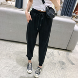 Women's sweatpants 2019 new spring and autumn hip hop ins Leggings Harun small leg casual pants tooling radish pants trend