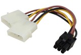 In store dedicated video card accessories 6pin power supply line