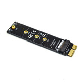 PCI-E to m.2 hard disk nvme transfer card Intel Intel Intel Itanium SSD hard disk reader 1x test card
