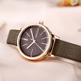 Juli's authentic Korean style simple wristwatch frosted dial quartz belt student waterproof female Watch