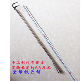 Hand forged stainless meat hook barbecue hook meat fork fire hook fish meat hook bacon hook