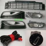 VW 14-16 new polo, new polo, modified fog lamp, fog lamp net, added fog lamp with low configuration and high configuration