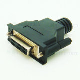 Yunteng fmd26f-k-as SCSI plug hpdb26 female molded case 26 core female compression wire connector