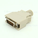 Yunteng fmd20m-bj-al SCSI plug hpdb20 male molded case 20 core male compression wire connector