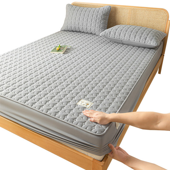 MUJI 2025 new Class A waterproof and antibacterial soybean cotton wool cover cover wet mattress protection cover 
MUJI 2025 new Class A waterproof and antibacterial soybean cotton wool cover cover wet mattress protection cover