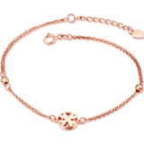 Yongjitai 18k rose gold bracelet Color Gold Bracelet 18K Gold Bracelet female genuine