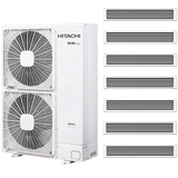 Hitachi / Hitachi one drag seven 10 hp central air conditioning large air conditioning 10 hp commercial ras-280fsyn2q